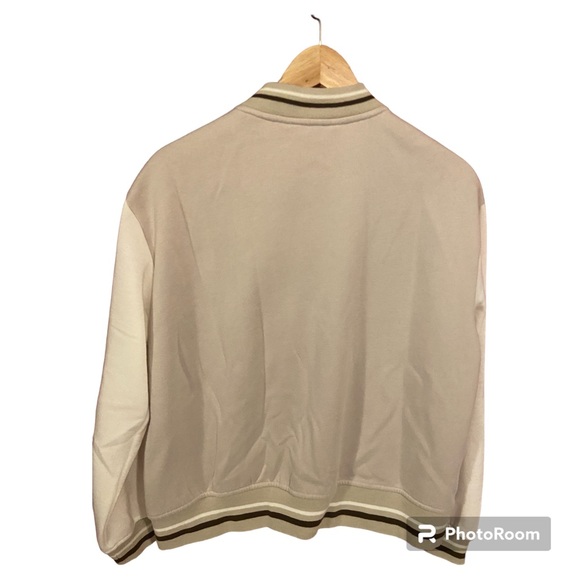 Blue Notes Fleece Varsity Bomber Jacket - Picture 2 of 6